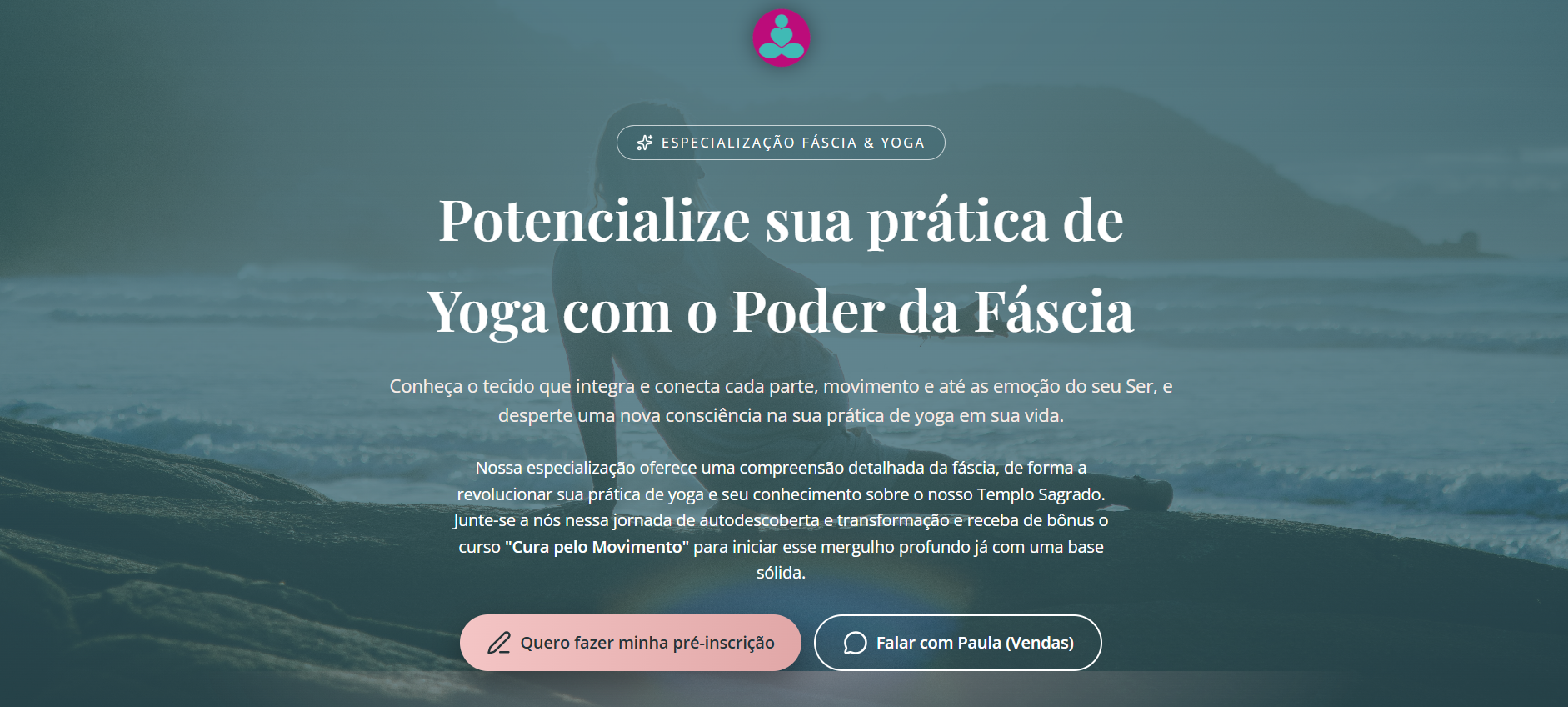 Projeto Carol Yoga desenvolvido pela Gravita Labs
