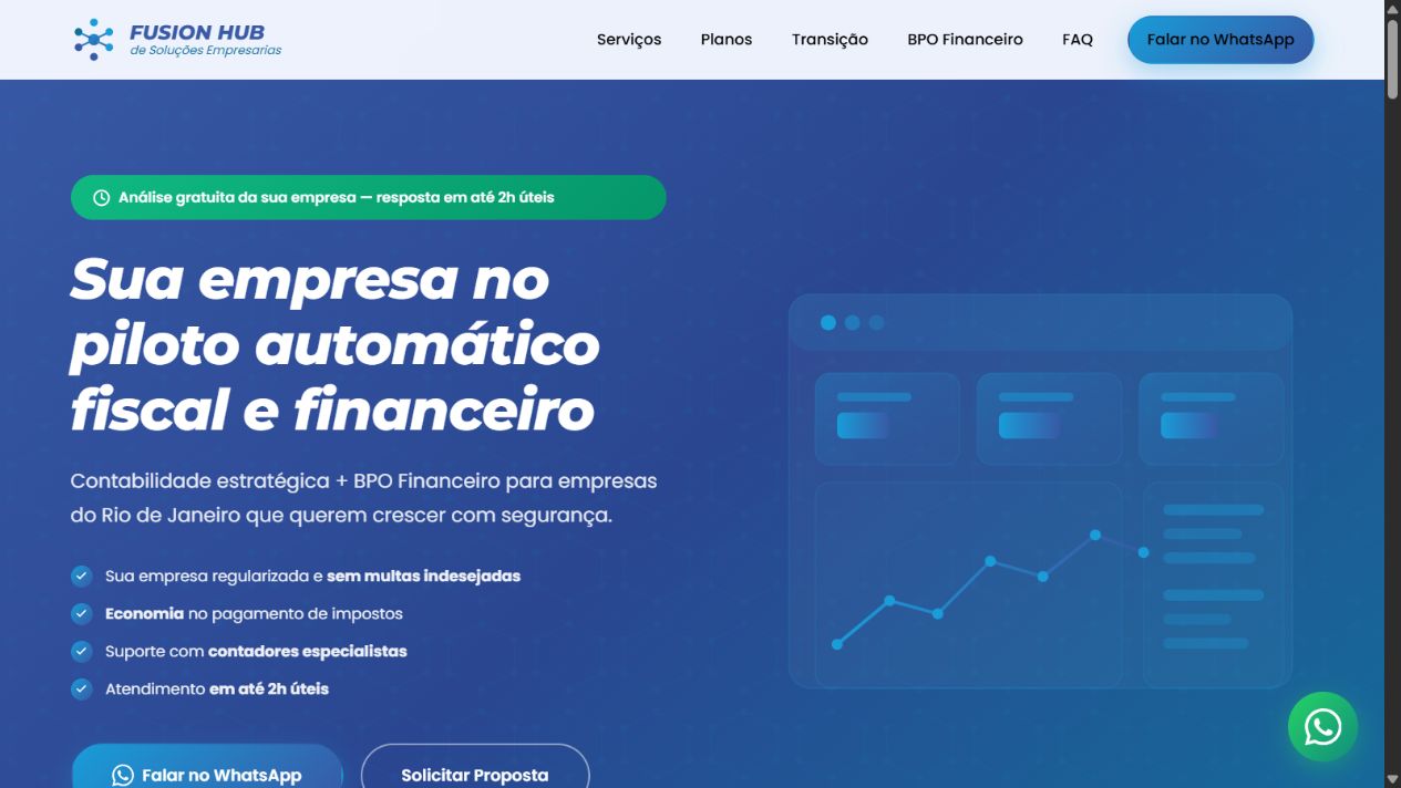 Projeto Fusion Hub desenvolvido pela Gravita Labs