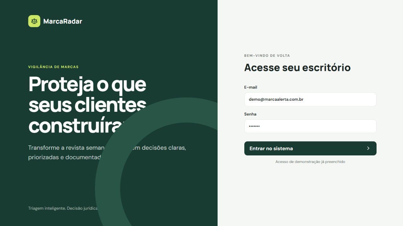Projeto Marca Radar desenvolvido pela Gravita Labs